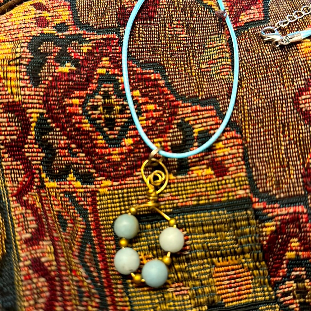 Amazonite Crystals Necklace